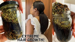 The Most Potent Hair Growth Oil? Do Not Wash It Out for Extreme Hair Growth