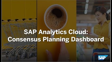 SAP Analytics Cloud: Discover the Collaborative Enterprise Consensus Planning Dashboard (demo)