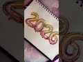 Hyperrealistic 2026 Balloons ✨ #artshorts #2026 #art #drawing #colouredpencilart #artcommunity
