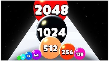 Bounce 2048 - Gameplay Walkthrough - Levels 1-20 (iOS-iPhone)