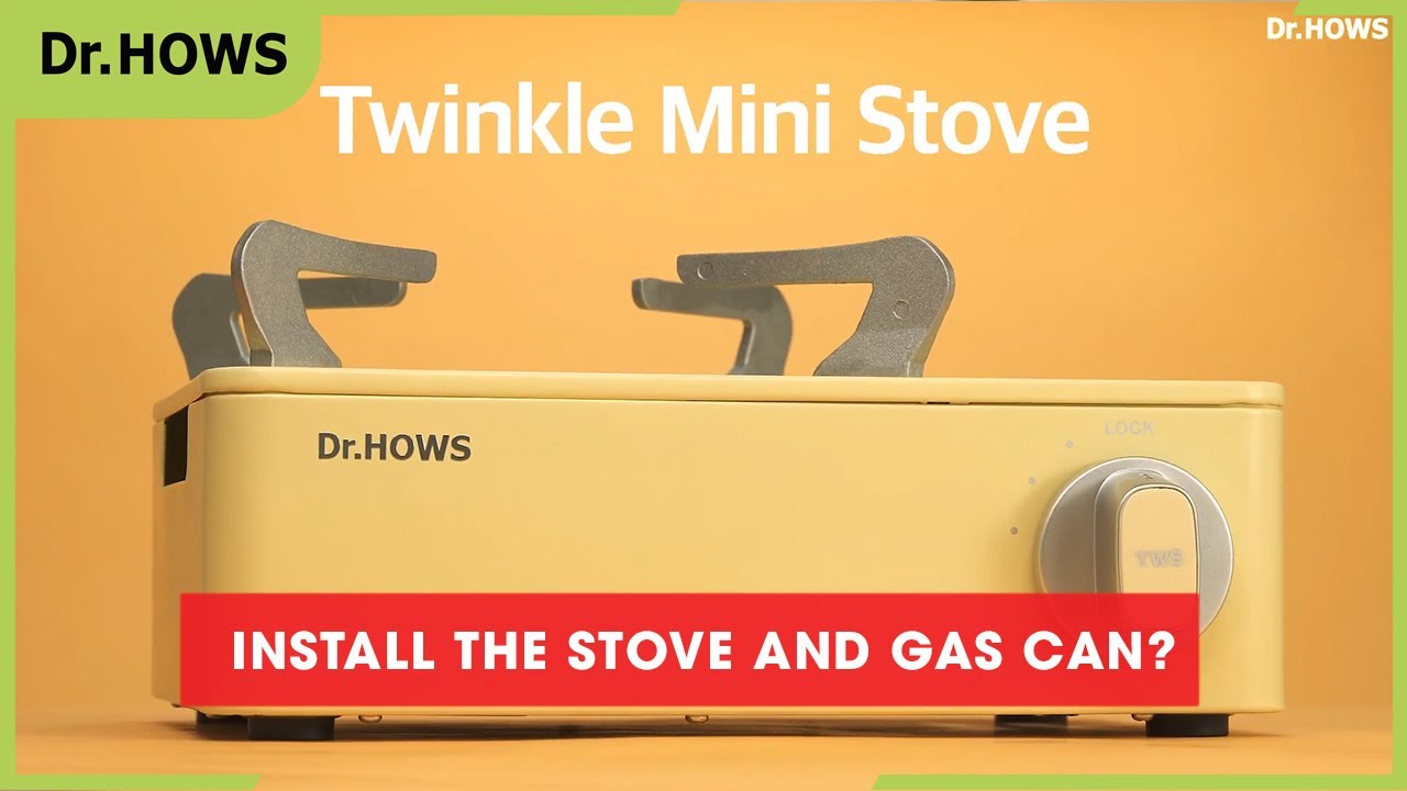 Omocha - Dr.HOWS twinkle stove เตาแก๊สปิคนิค ดร.ฮาวส์ ขนาดปกติ - ของใช้  ของแต่งบ้าน สไตล์มินิมอล by Omocha