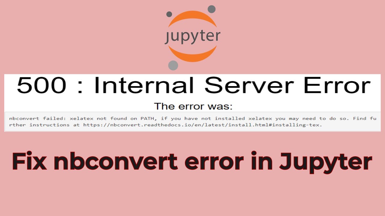 How To Resolve Nbconvert Failed Error | Pdf Creating Failed Error In Jupyter Notebook On Anaconda