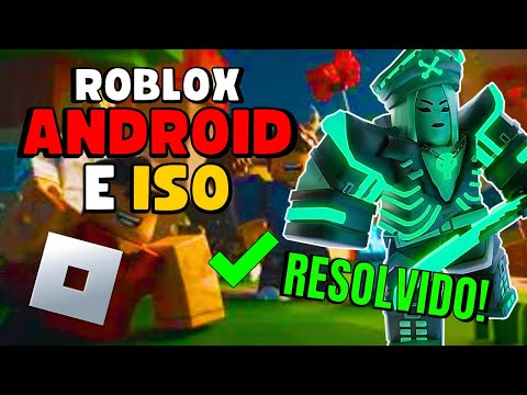 ROBLOX NÃO ABRE no CELULAR, ANDROID ou IOS (COMO RESOLVER) 📱✅️