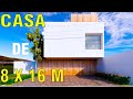 HOUSE TOUR MINIMALIST / CASA DE 8X16M