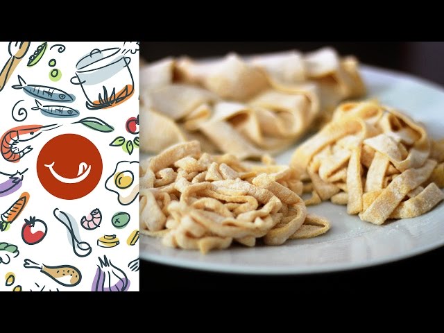 Cómo hacer pasta fresca a mano - De Rechupete