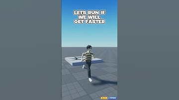 Roblox Scripting Day 4 -  Player Gets Faster As Moving #roblox #shorts
