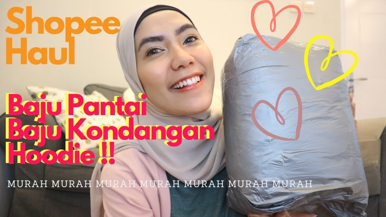  Shopee  Haul Hoodie Korean  Style Baju  Kondangan Baju  