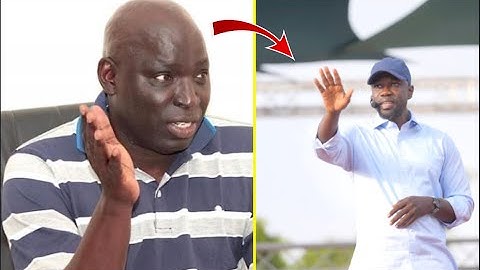 Urgent : Madiambal répond sèchement à Ousmane Sonko " il se trompe de..."