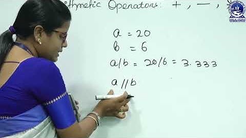 PYTHON: OPERATORS (ARITHMETIC , RELATIONAL , UNARY , BITWISE)