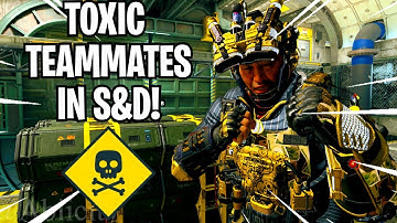 Carrying Toxic Trash Talking Teammates In Search & Destroy..😳 (COD BO4) - Black Ops 4 Year 2