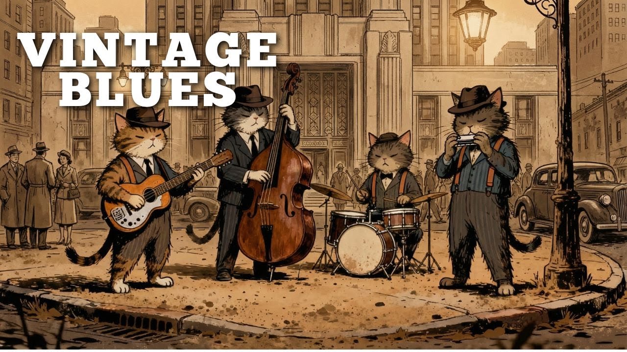 Black River Blues Cats – Dark Delta Guitar for Late Nights