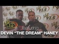 DEVIN HANEY AT HOT 97.5 KVEG - THE MORNING SHOW WITH MIKE P AND LADY G