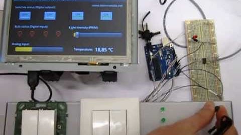 Android touch screen communicates with Arduino using modbus, rs485 and max485