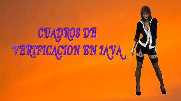 2.- Videotutorial de cuadros de verificacion en java NetBeans