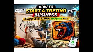 How to Start a Rug Tufting Business (Step-by-Step) 2026