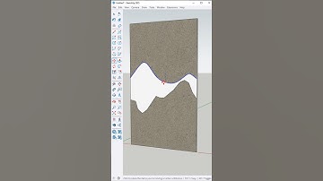 How to Make Curve Line Smoothly in SketchUp? #shorts #sketchup