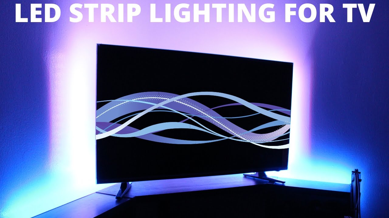 AMBIENT lighting for TV and monitor - FULL set LED strip 3M