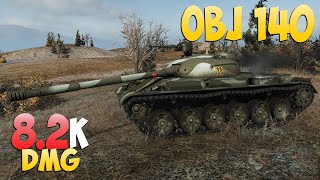 Об 140 - 6 Kills 8.2K DMG - 1 vs 3! - Мир Танков