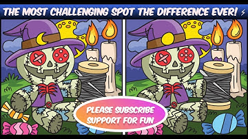 "The Most Challenging Spot the Difference Ever! ⚡ | Think You Can Beat It?" [ find the Differences ]