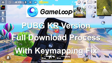 Install PUBG Mobile Korean (KR) Version on Gameloop |Gameloop 7.1 Emulator| With Mouse Rotation Fix