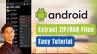 How to Extract ZIP Files on Android ! screenshot 1