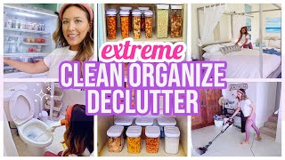 EXTREME CLEAN ORGANIZE DECLUTTER WITH ME! SPRING CLEANING MOTIVATION 2021 @BriannaK Homemaking