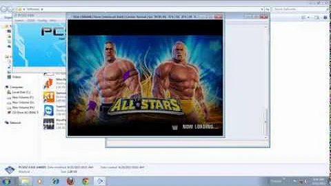 WWE All Stars Gameplay with PCSX2 0.9.8 and Best Settings