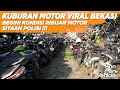 KUBURAN RIBUAN MOTOR VIRAL BEKASI | MOTOR MASIH BAGUS JADI SAMPAH !!!