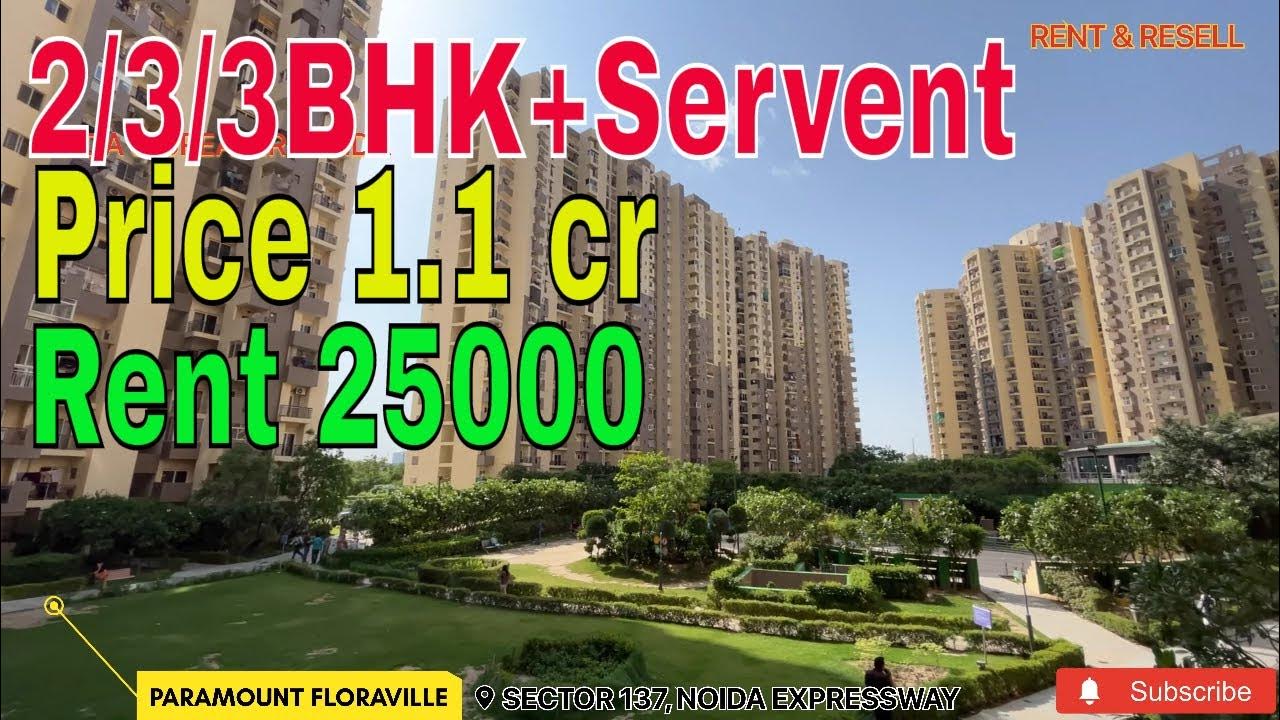Flats For Sell in Paramount Floraville Flat in Sector 137 Flat