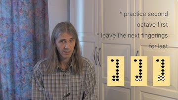 Thoughts on the Recorder, Video 18: Advanced Sound Production stage I