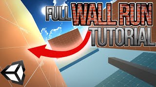 Full WALL RUN TUTORIAL for Unity 3d screenshot 2