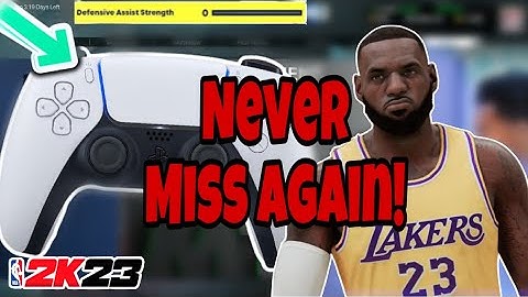 Best Controller Settings in NBA 2k23 | Play better Defense and Shoot Better