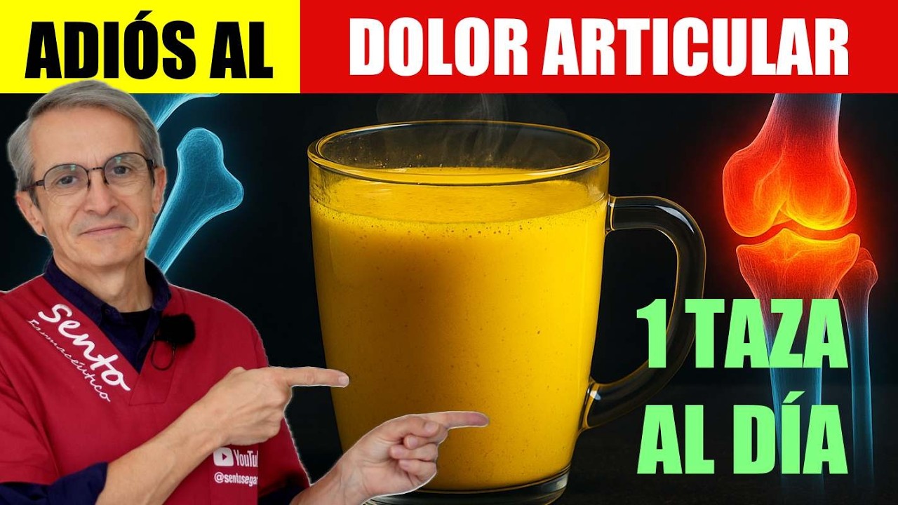 TÓMA 1 CADA NOCHE y FORTALECE HUESOS y ARTICULACIONES | Receta Antiinflamatoria