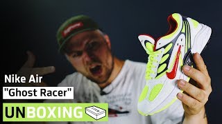 granja triunfante Perímetro Nike Air Ghost Racer | Unboxing + On-Feet | AFEW STORE - YouTube