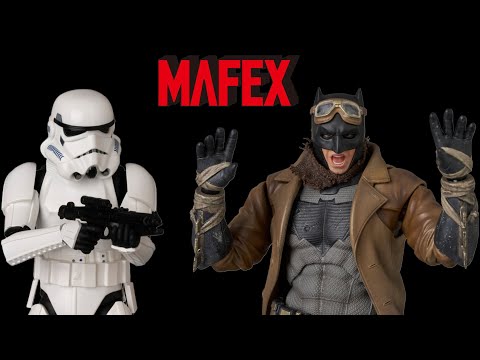 Mafex Knightmare Batman and Stormtrooper 2.0 REVEALED - YouTube