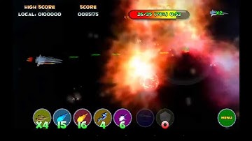 Horizons Side Scrolling Space Shooter