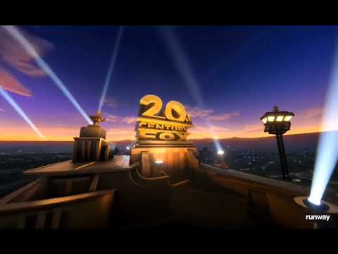 20th Century Fox 2009-2013 logo expanded with Runway Gen-3 Alpha AI super open matte