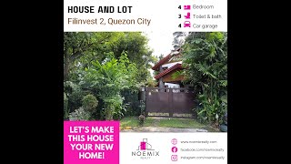 House and Lot in Filinvest 2, Quezon City