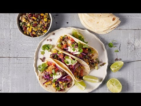 mexican-quinoa-&-bean-grilled-fish-tacos---salad-servers-recipe