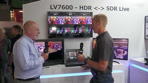 Leader HDR production at IBC 2022