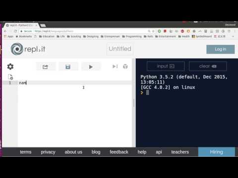 One Minute Python 002 - Input and Output (No Installation Required)