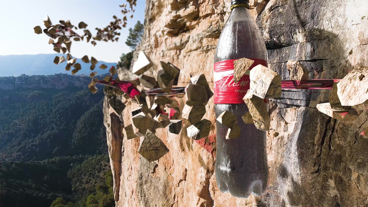 CGI 3D cola ad اعلان كولا