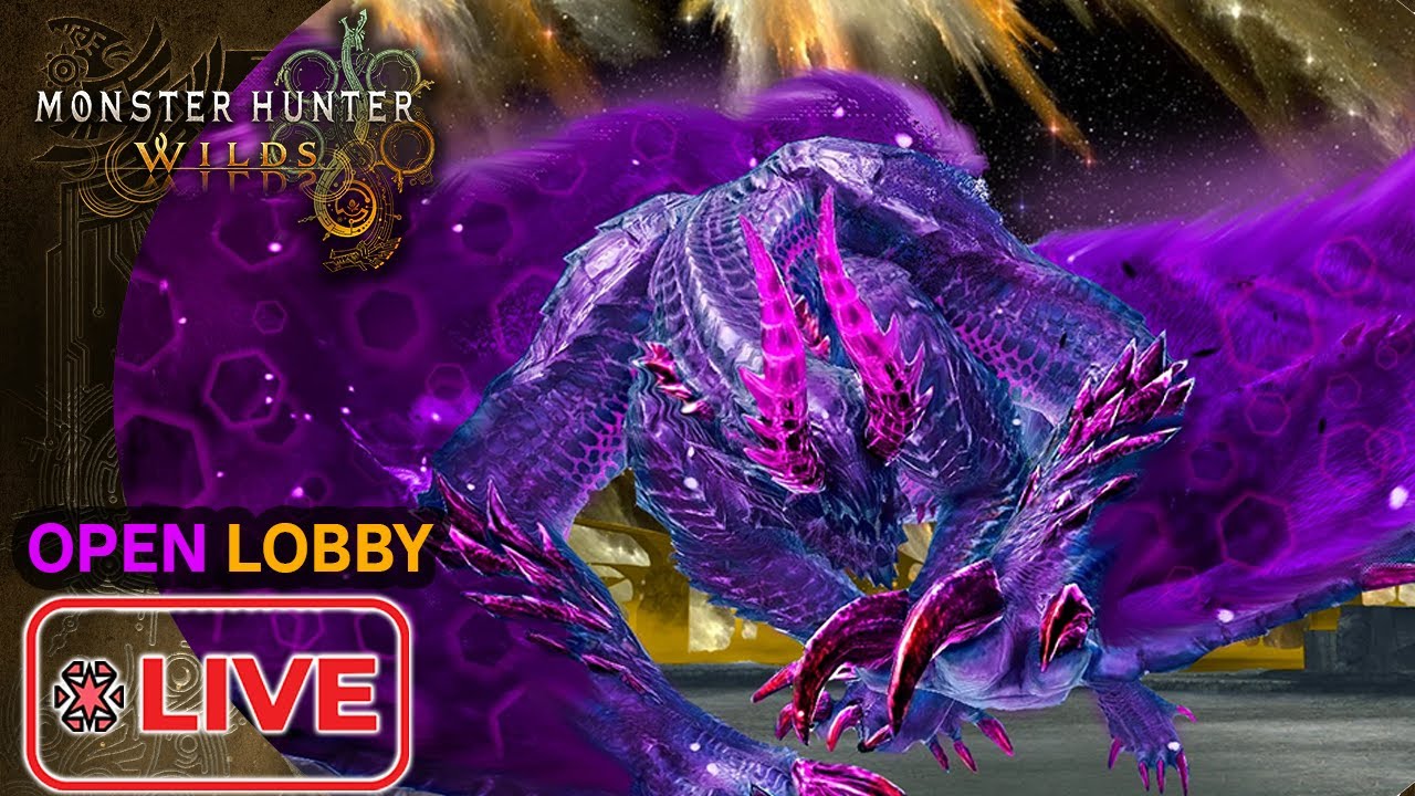 Monster Hunter Wilds LIVE 🐲 Open Lobby | Fresh Hunts With Viewers