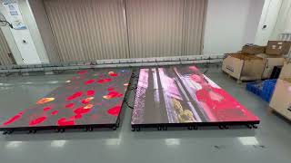 🔥 A floor that comes alive!#leddisplay  #FloorLED #interactive  #ledscreen  #ledinnovation