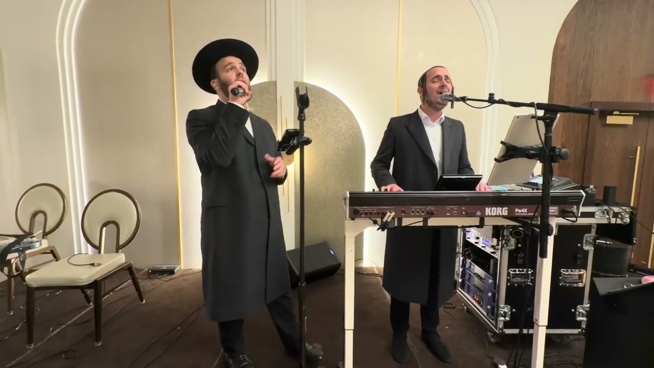 Nuchem Weinberger & Chaim Brawn @ Motty Konig beu beautiful Chuppah