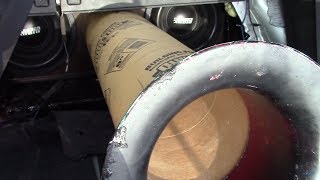 2 SUNDOWN X 12S TRUNK TUNED TO 20HZ