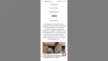 Line Attendant Jobs Recruitment 2021 in Chhattisgarh (CSPDCL)