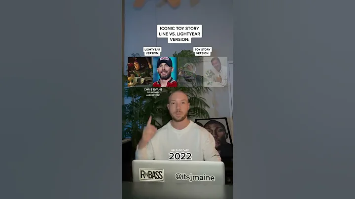 Iconic Toy Story Line Vs. Lightyear Version: To Infinity And Beyond #shorts #toystory #buzzlightyear