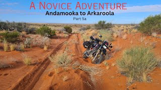 Andamooka to Arkaroola part 1 of 2 remote property on a 40 year old Honda
