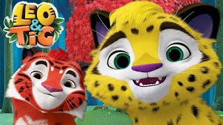 Leo dan Tig 🦁🐯 Musim gugur di Taiga 🍂 Film animasi pendek sedih ⭐ Super Toons TV Bahasa